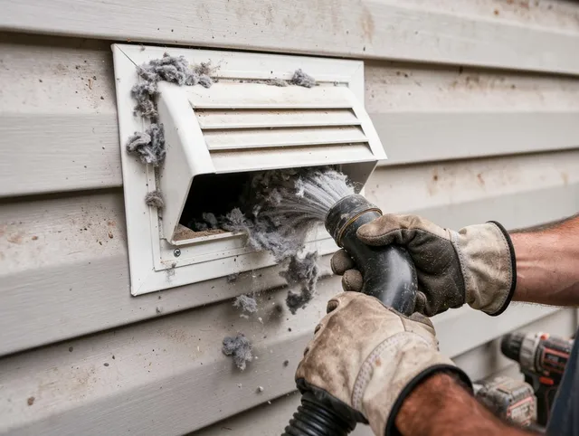 Professional dryer vent cleaning by Rocky Hill Dryer Vent Cleaning in Rocky Hill