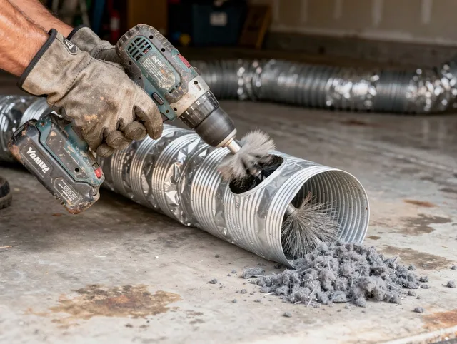 Professional duct cleaning by Rocky Hill Dryer Vent Cleaning in Rocky Hill