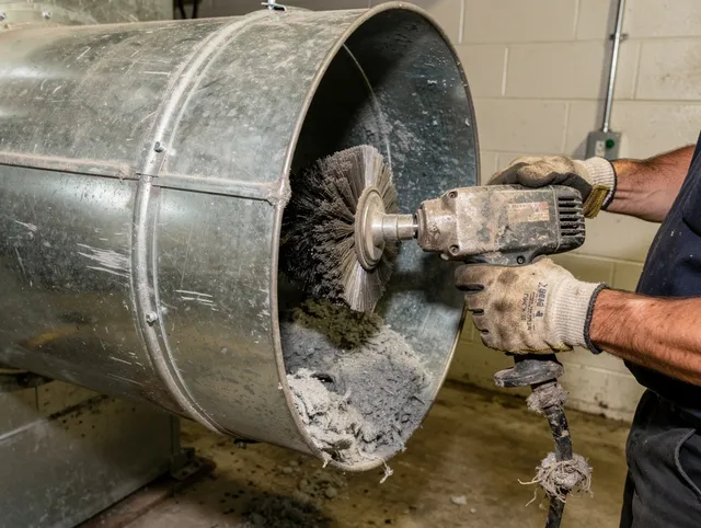 Industrial-grade dryer vent cleaning by Rocky Hill Dryer Vent Cleaning in Rocky Hill